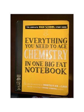 Everything You Need to Ace Chemistry in One Big Fat Notebook by Jennifer Swanson